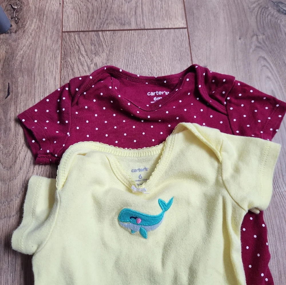 Polka Dot and Whale Print Kids Onesies